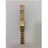 CINTURINO OROLOGIO ANSA 18 MM ACCIAIO LAMINATO ORO -NUOVO-