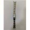 CINTURINO OROLOGIO ANSA CURVA 13 MM ACCIAIO "OYSTER" -NUOVO-