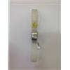 CINTURINO OROLOGIO "SILICONE TRASPARENTE" ANSA 18 MM CHIUSURA DEPLO - NUOVO