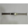 CINTURINO OROLOGIO ANSA 14 MM "MULTIGRANI" ACCIAIO -NUOVO-