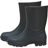 Stivali di gomma Uomo corti Pvc impermeabili antiscivolo Verde petrolio Mis 40