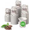 1000 Bicchieri Monouso In Carta Da 75ml - Bianchi - Perfetti Per Caffè!