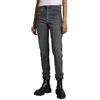 G-STAR Donna G-STAR Shape Skinny Jeans, Grigio (faded blade D21631-C910-C778), 29W / 32L