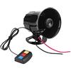 Kuuleyn clacson per auto, clacson per moto, 12V 30W Allarme per allarme per moto per auto Sirena Horn 3 Altoparlante sonoro