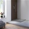 Parama Piatto doccia 80x80 cm in marmoresina grigio effetto pietra | Paros