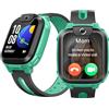 imoo Z1 Smart Watch per bambini, 740 mAh, lunga durata della batteria, videochiamata HD in tempo reale, posizione GPS, orologio per bambini impermeabile IPX8 (verde)