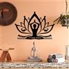 Wallity Hanah Home Elegante accessorio decorativo da parete in metallo, 60 x 42 cm, 100% metallo, spessore 1,5 mm, perfetto per decorazioni moderne per la casa e arte da parete unica