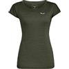 SALEWA PUEZ MELANGE DRY S/S TEE T-Shirt Trekking Donna