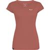 SALEWA PUEZ MELANGE DRY S/S TEE T-Shirt Trekking Donna