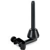 Classic Cantabile FH-170 Supporto per Flauto - per Flauti Traverso - da Agganciare a Leggio e Aste per Microfono con Diametro Tubo fino a 30mm - Diametro Supporto Flauto: 16,6 mm - nero