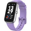 anyloop smartwatch, 1,47 orologio fitness donna uomo con Cardiofrequenzimetro/SpO2/Sonno/Contapassi, 110+ modalità di Esercizio Smart Watch Activity Tracker per iOS Android, Viola