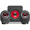 Mars Gaming MS1, Altoparlanti da Gioco 10W, sSubwoofer, 3.5mm Jack e USB, 6 Driver Audio