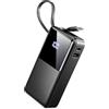 Fempoin Power Bank, 10000mAh 5V/3A Powerbank Ricarica Rapida, Ingresso e Uscita USB C Caricatore Portatile Powerbank Con Display LED per Smartphone smartwatch computer tablet ecc