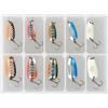 Savage Gear Nails Micro Spoon Kit - Cucchiai da trota ultra-vivo per pescatori d'acqua dolce - placcate in vero argento e rame - Azione di precisione per trote, persici e pesci persici Assortiti