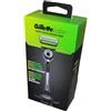 Gillette Labs Con Barra Esfoliante, Rasoio Da Uomo Gillette, 1 Manica, 1 Ricarica Lama, Include Supporto Magnetico Premium