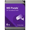 WD Purple 6TB Surveillance 3.5" Internal Hard Drive - AllFrame™ Technology - 180