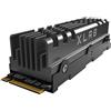 PNY XLR8 CS3140 M.2 NVMe Gen4 x4 UnitÃ a stato solido interna (SSD) con Heatsin