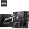 ‎MB MSI Scheda madre PRO B760M-P, Micro-ATX - Supporta processori Intel Core di 12a