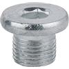 KS Tools 430.1067 Vite scarico olio, a esagono incassato 8 mm, M14x1,25x12 mm, confezione da 10