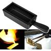 CTcar Stampo in ghisa per lingotti d'oro da 100 once, pane, ghisa, ideale per fusione individuale, colata, finitura oro, argento, rame, alluminio, ottone, metalli preziosi