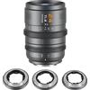 SIRUI VP-1 Vision Prime 1 T1.4 Full Frame Cine Lens, 24 mm Manual Focus Cinema Lens with Pre-Installed E Mount, Interchangeable RF/Z/L (Metal Gray)
