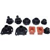Generic Kit di montaggio staffa radiatore superiore adatto per Mercedes W117 W156 W167 W169 W172 W176 W204 W205 W211 2115040059, 1695040114, 2045040514, 2035040014, 2035040014. 2