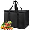 Anicy Borsa termica grande pieghevole, borsa termica da 35 l, borsa termica per picnic, borsa frigo per picnic (41 x 26 x 33 cm)