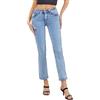 vittorio y Jeans Elasticizzati Donna Push up Jeans Skinny Slim Fit (IT, Testo, XS, Regular, Regular, Blu Chiaro)