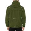 baleaf Giacca Ciclimo Uomo Impermeabile Antivento Leggero da Moto Trekking Running Verde Militare 3XL