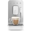 Smeg, Macchina da Caffè Espresso Automatica BCC02WHMEU, Lancia Vapore, Macinacaffè Integrato, Sistema Thermoblock, Serbatoio 1,4 L, Cassetto Raccogligocce Rimovibile, 1350W, Bianco
