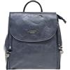 COVERI COLLECTION Borsa Zaino Donna Manico/Tracolla in Ecopelle Tracolle Regolabili Dimensioni: 29 X 24 X 12 cm. ART. 22219 (BLU)