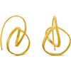 JOI D'ART ORECCHINI D'ORO EMBOLIC | Disegnato da Cristina Julià | Joidart | Collezione embolic | Ottone dorato
