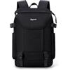 Lekeinchi Zaino da Viaggio Elegante per Donna Uomo, Zaino PC donna Impermeabile con Scomparto per Computer Portatile 15,6, Leggero Zaino Scuola Casual per Università Lavoro Tempo Libero Viaggi, Blu