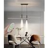 Deevin Moderna Lampada A Sospensione A Led, Dimmerabile Creative Led Chandelier Con Telecomando,Lampada A Sospensione Filo Di Sospensione Regolabile,Per Soggiorno Sala Da Pranzo Kitchen Island