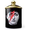 ROTOOY Lina Cavalieri - Barattolo in ceramica per aromaterapia, portapenne Fornase, mini vaso, vassoio portacandele, bottiglie decorative per la casa, barattoli decorativi (B5)