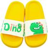 Happy Cherry Ciabatte da bagno ragazzo pantofole da spiaggia bambino 24-36 antiscivolo piscina pantofole estive casa ragazzo ragazza, giallo, 26/27 EU