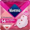 Nuvenia - Assorbente Normal Ultra con Ali - Superficie Traspirante e Assorbenza Rapida - Confezione da 14 Assorbenti