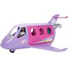 Barbie - Airplane Adventures, bambola pilota playset e accessori a tema di viaggio, Giocattolo per Bambini 3+ Anni, HCD49