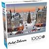 Buffalo Games - Michel Delacroix - Noël est de Retour - Puzzle da 1000 pezzi per adulti - Puzzle impegnativo perfetto per serate di gioco - Dimensioni finite 26,75 x 19,75