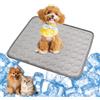 YXHZVON Tappetino Refrigerante per Cani, 60 x 52 cm Tappetino Rinfrescante per Gatti Impermeabile, Materassino Refrigerante per Cani e Gatti in Estate, M, Grigio