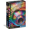 Clementoni - Puzzle 500 Pezzi per Adulti e Ragazzi, Colorboom Collection, Tema Stairs, Compact Box con Poster Incluso, Idea Regalo Uomo e Donna, Made in Italy, 49x36 cm, 35591