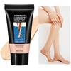 JIABAOZ Trucco per Gambe Impermeabile, Crema Colorata Gambe, Crema Coprente Capillari Gambe, Fondotinta Impermeabile per Coprire Cicatrici (Fairest Glow)