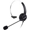 VoiceJoy Cuffie con cavo vivavoce con connettore RJ9 per telefoni Avaya 1608 9620 1616 ecc Yealink T20P T22P T26P T28P e Grandstream