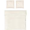 Möve Luxury - Set di biancheria da letto 200 x 200 cm + 2 federe 80 x 80 cm, 100% cotone, colore champagne