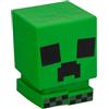 Paladone, SquishyGlo, Lampada in silicone Creeper di Minecraft, lampada gaming senza fili e ricaricabile con licenza ufficiale, per bambini e ragazzi, decorazione per camera da letto, da collezione