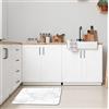 CREARREDA Tappeto Cucina Mordibo Antiscivolo Lavabile Antimacchia, Passatoia Cucina Assorbente Made in Italy, Runner Cucina Tappetino Multiuso in Gomma Porosa Ideale per Ingresso, Bagno e Doccia
