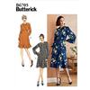 Butterick Paper Pattern-B6705E5-MISSES-DRESS, bianco, E5 (14-16-18-20-22)