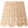 Zafferano, Poldina Cover Giacinto d'Acqua, Intrecciata a Mano per Lampada da Tavolo, Paralume Compatibile con Lampade Poldina, Fatto a Mano, Ø14,5 x 12,5 cm