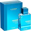Al Haramain Amber Oud Aqua Dubai 100 ml Eau de Perfume Spray | Profumo arabo di lusso per donna e uomo | Fragranza fruttata, fresca, ambrata e muschiata