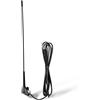 Eightwood AM FM Antenna Auto Radio Universale Auto Antenna 300 CM Cavo Connettore DIN Compatibile con Citroen Peugeot Renault Hyundai Nissan ecc.